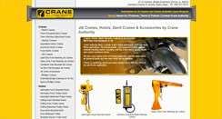 Desktop Screenshot of craneauthority.com